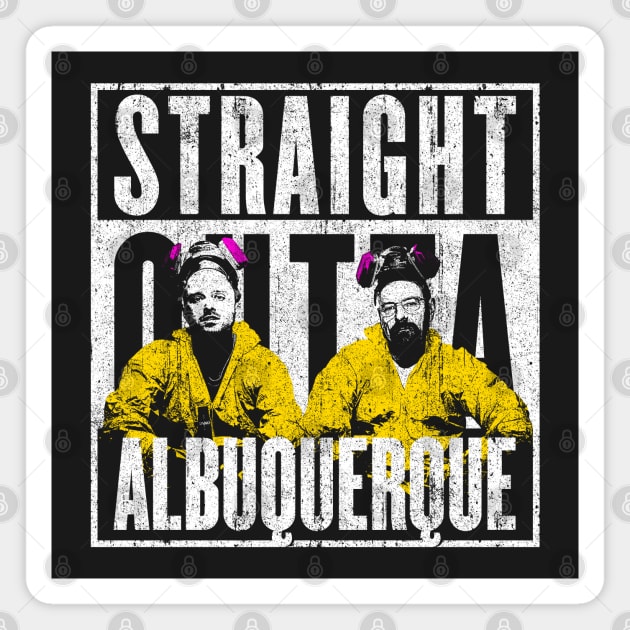 Straight Outta Albuquerque Magnet by huckblade